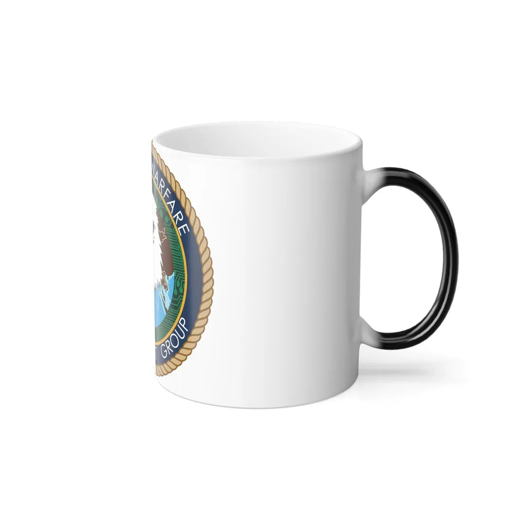 Navy Cyber Warfare Development Group (U.S. Navy) Color Changing Mug 11oz-Go Mug Yourself
