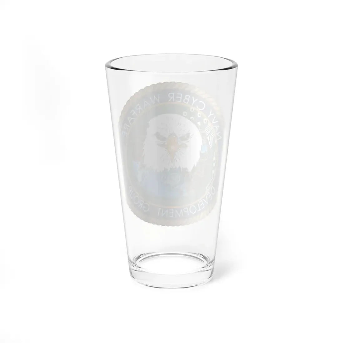Navy Cyber Warfare Development Group (U.S. Navy) Pint Glass 16oz - Go Mug Yourself