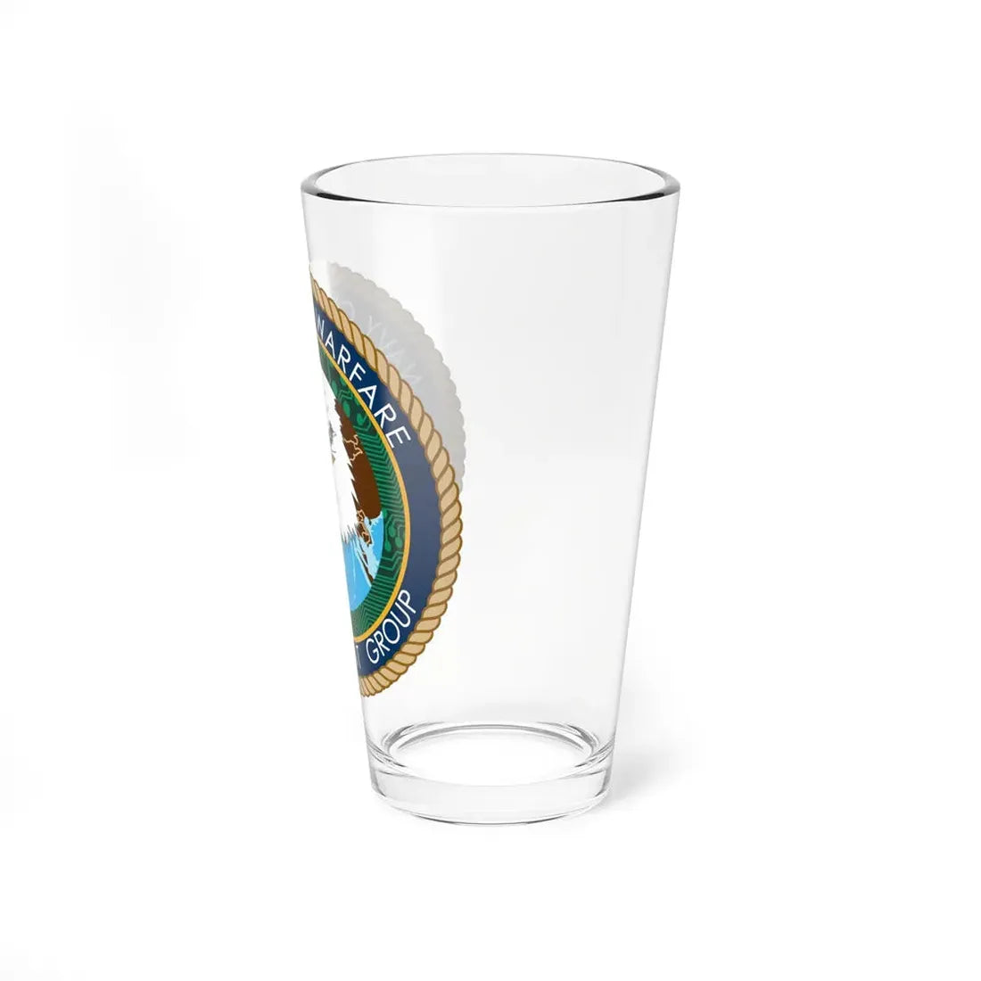 Navy Cyber Warfare Development Group (U.S. Navy) Pint Glass 16oz - Go Mug Yourself