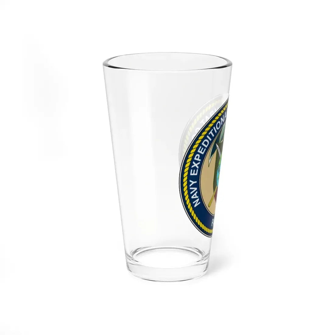 Navy Expeditionary Combat Command Pacific NECC Pacific (U.S. Navy) Pint Glass 16oz - Go Mug Yourself