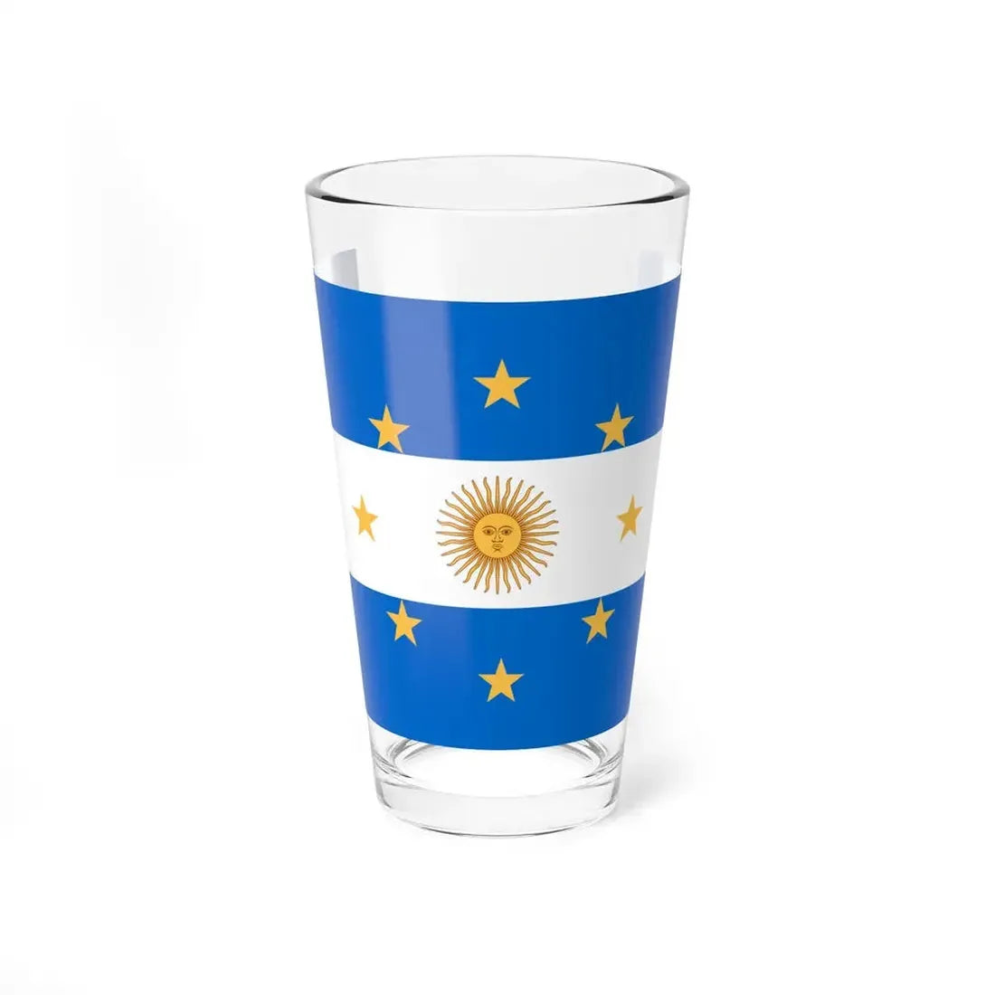 Navy Jack of Argentina 1818 - Pint Glass 16oz 16oz - Go Mug Yourself