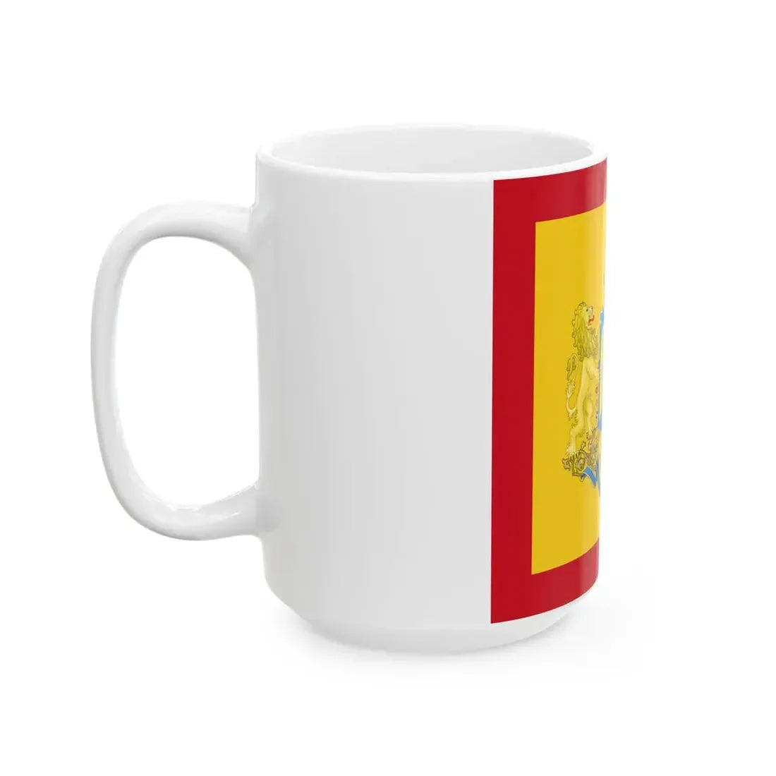 Navy Jack of Romania 1921 (Moldova) White Coffee Mug - Go Mug Yourself