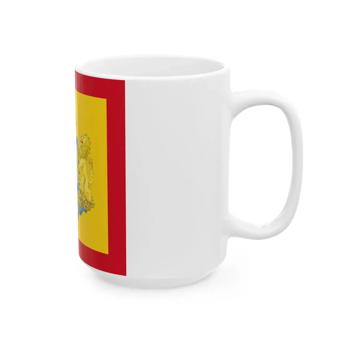 Navy Jack of Romania 1921 (Moldova) White Coffee Mug - Go Mug Yourself