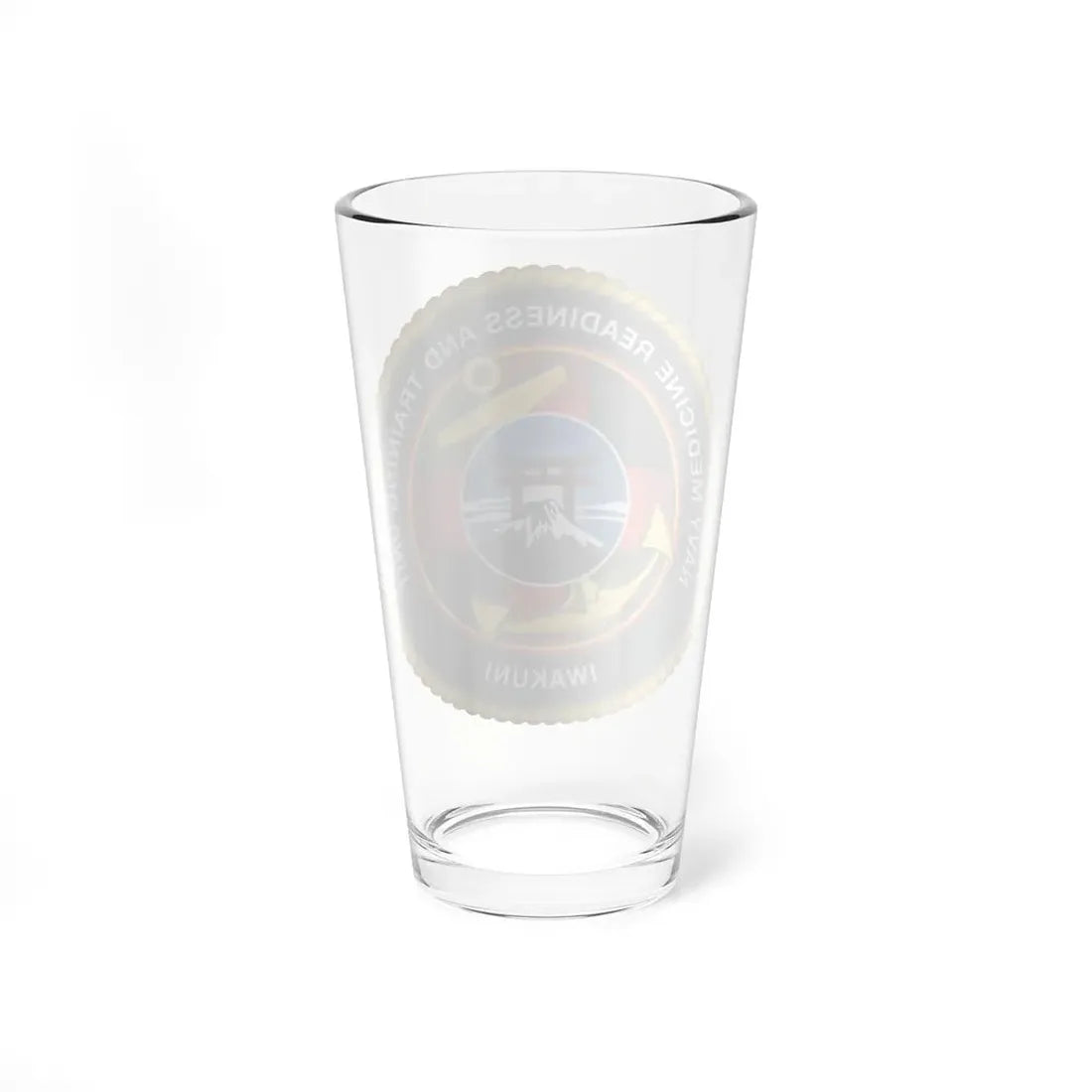 Navy Medicine Readiness and Training Unit Iwakuni (U.S. Navy) Pint Glass 16oz - Go Mug Yourself