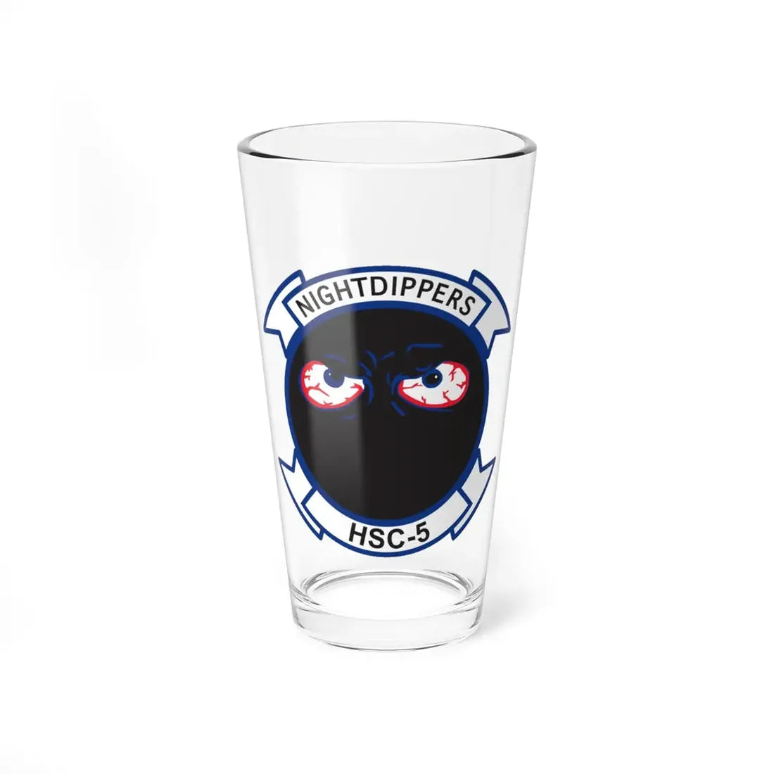 Navy Nightdippers HSC 5 (U.S. Navy) Pint Glass 16oz 16oz - Go Mug Yourself