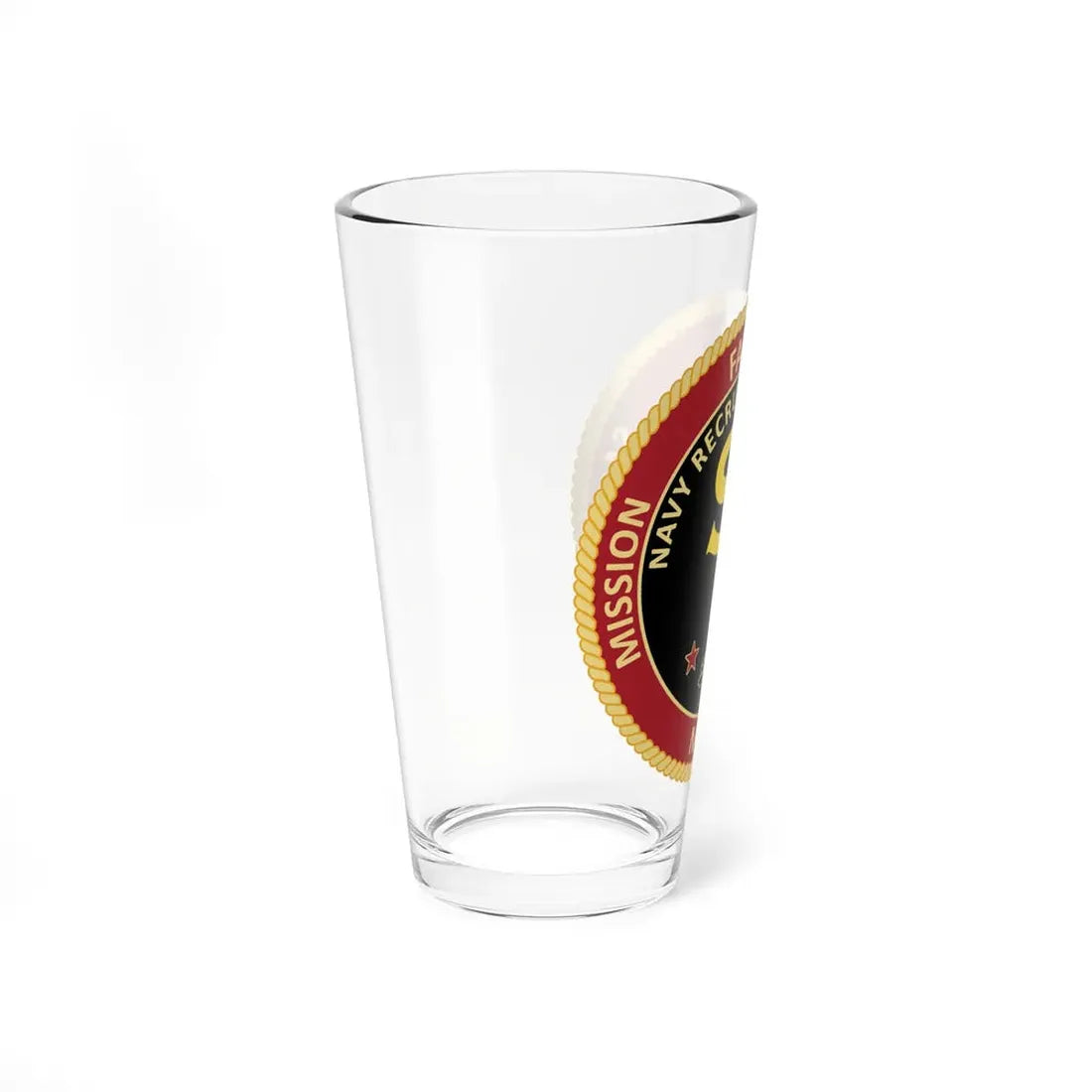 Navy Recruiting District San Francisco (U.S. Navy) Pint Glass 16oz - Go Mug Yourself