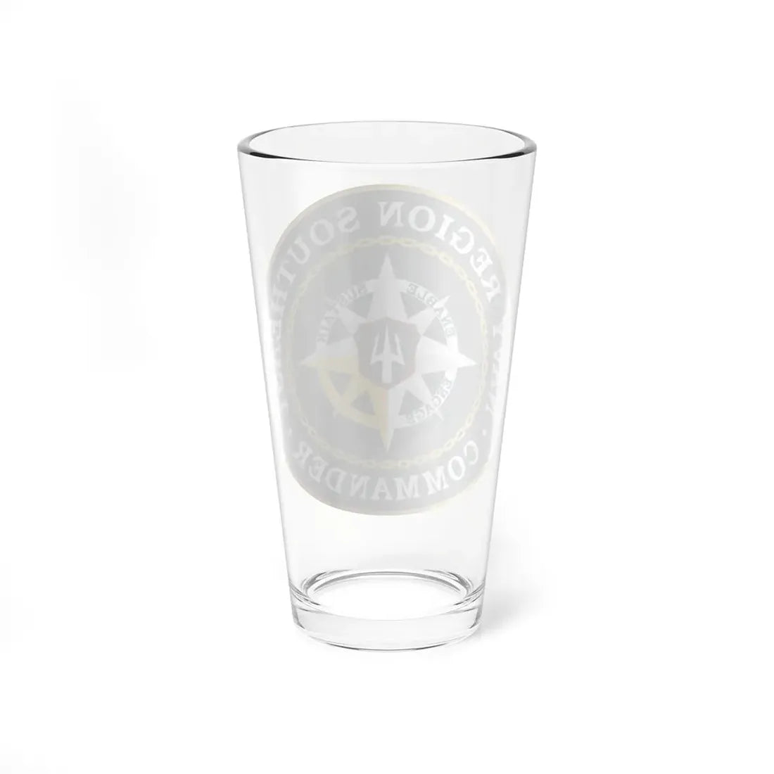 Navy Region Southeast (U.S. Navy) Pint Glass 16oz - Go Mug Yourself