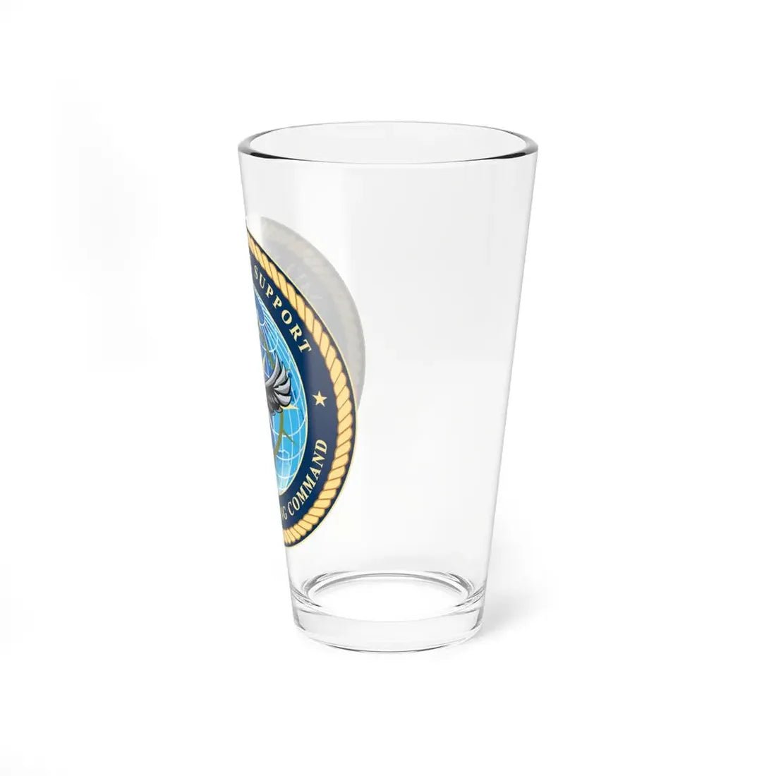Navy Service Support Advanced Training Command San Diego (U.S. Navy) Pint Glass 16oz - Go Mug Yourself