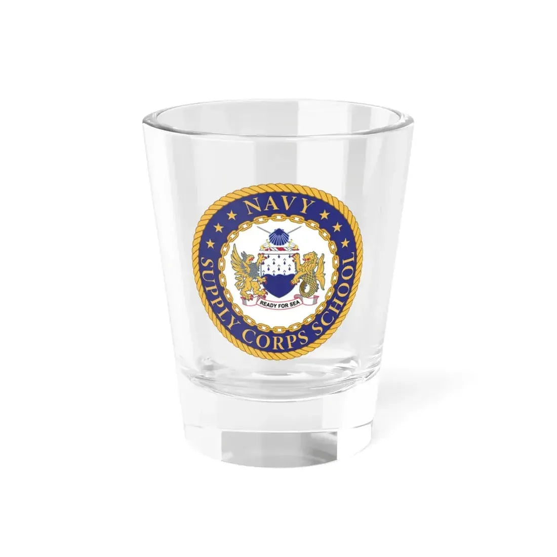 Navy Supply Corps School (U.S. Navy) Shot Glass 1.5oz 1.5oz - Go Mug Yourself