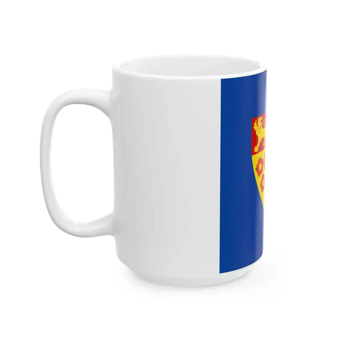 Nazareth B vlag (Belgium) White Coffee Mug - Go Mug Yourself