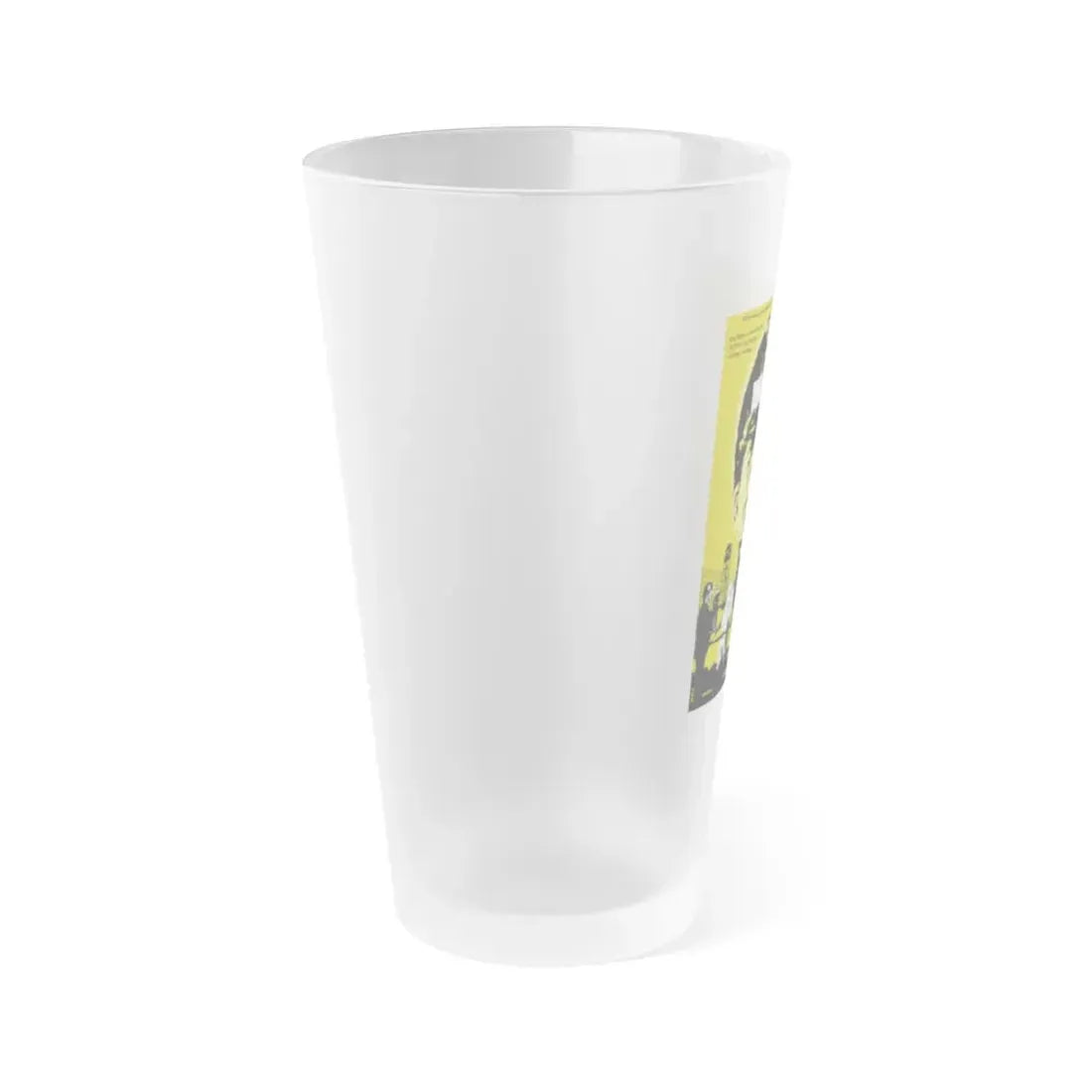 NAZI EXPERIMENT LOVE CAMP (DANISH) 1976 Movie Poster - Frosted Pint Glass 16oz - Go Mug Yourself