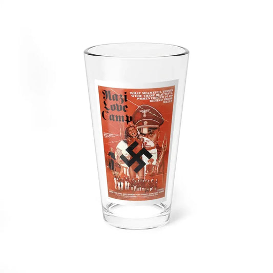NAZI LOVE CAMP 27 1977 Movie Poster - Pint Glass 16oz 16oz - Go Mug Yourself