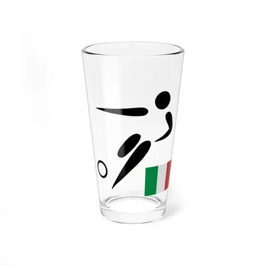 Nazionale italiana calcio (Italy) Pint Glass 16oz 16oz - Go Mug Yourself