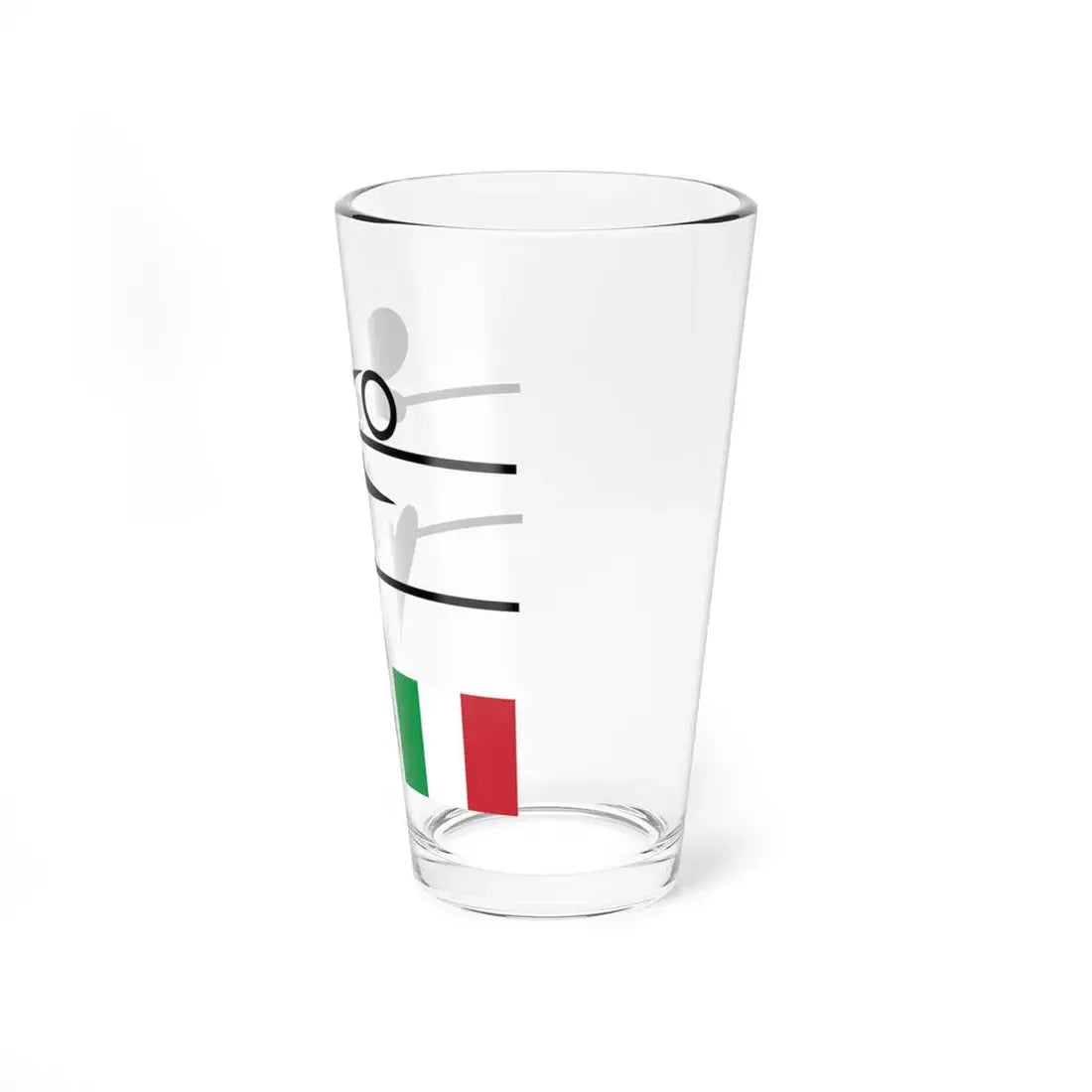Nazionale italiana pallavolo (Italy) Pint Glass 16oz - Go Mug Yourself