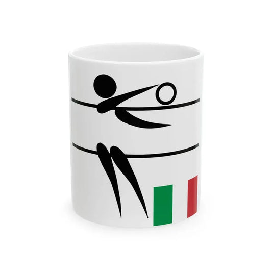 Nazionale italiana pallavolo (Italy) White Coffee Mug 11oz - Go Mug Yourself