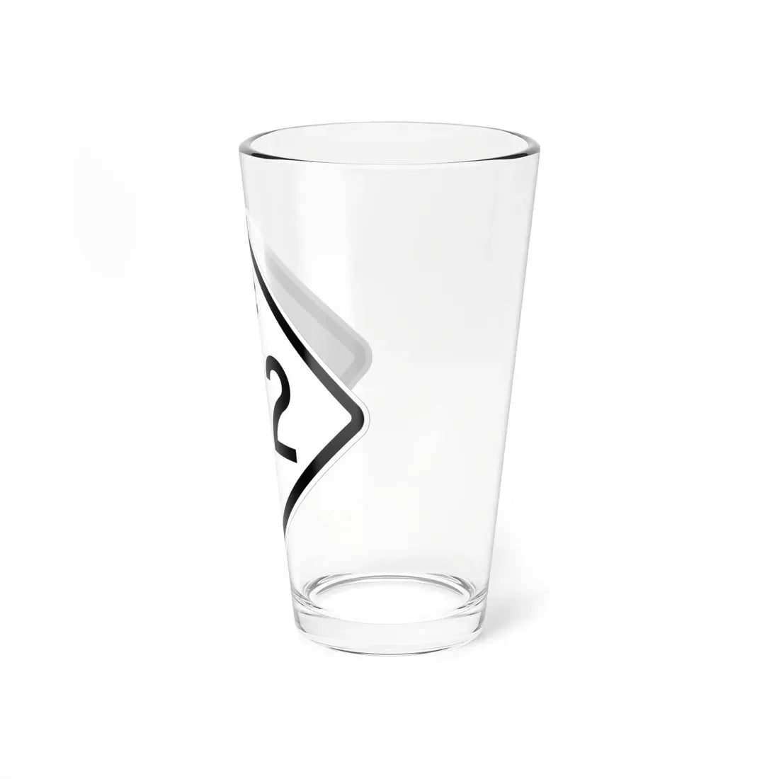 NC 102 1957 (North Carolina) (Road Sign) Pint Glass 16oz - Go Mug Yourself