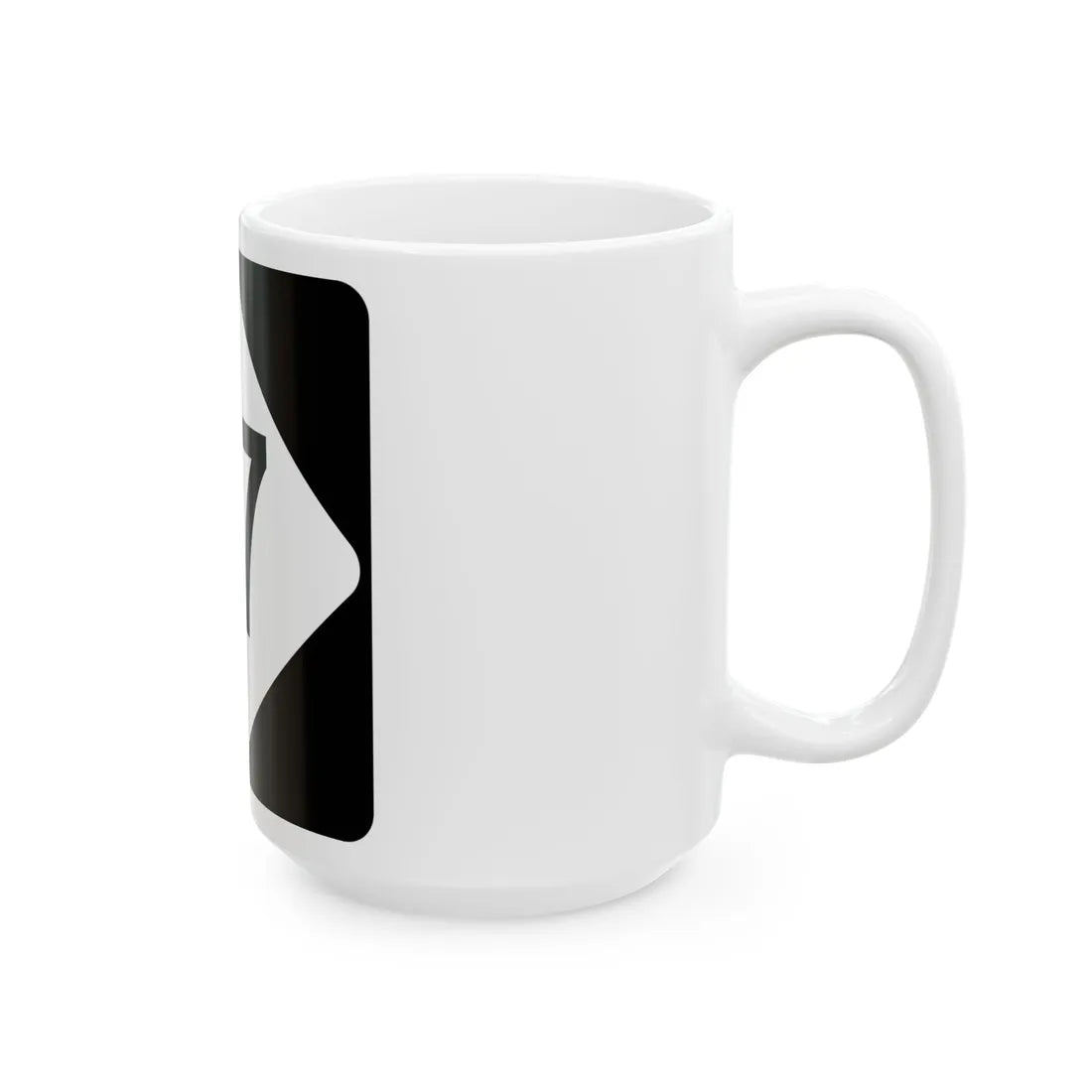 NC 27 (North Carolina) (Road Sign) White Coffee Mug - Go Mug Yourself