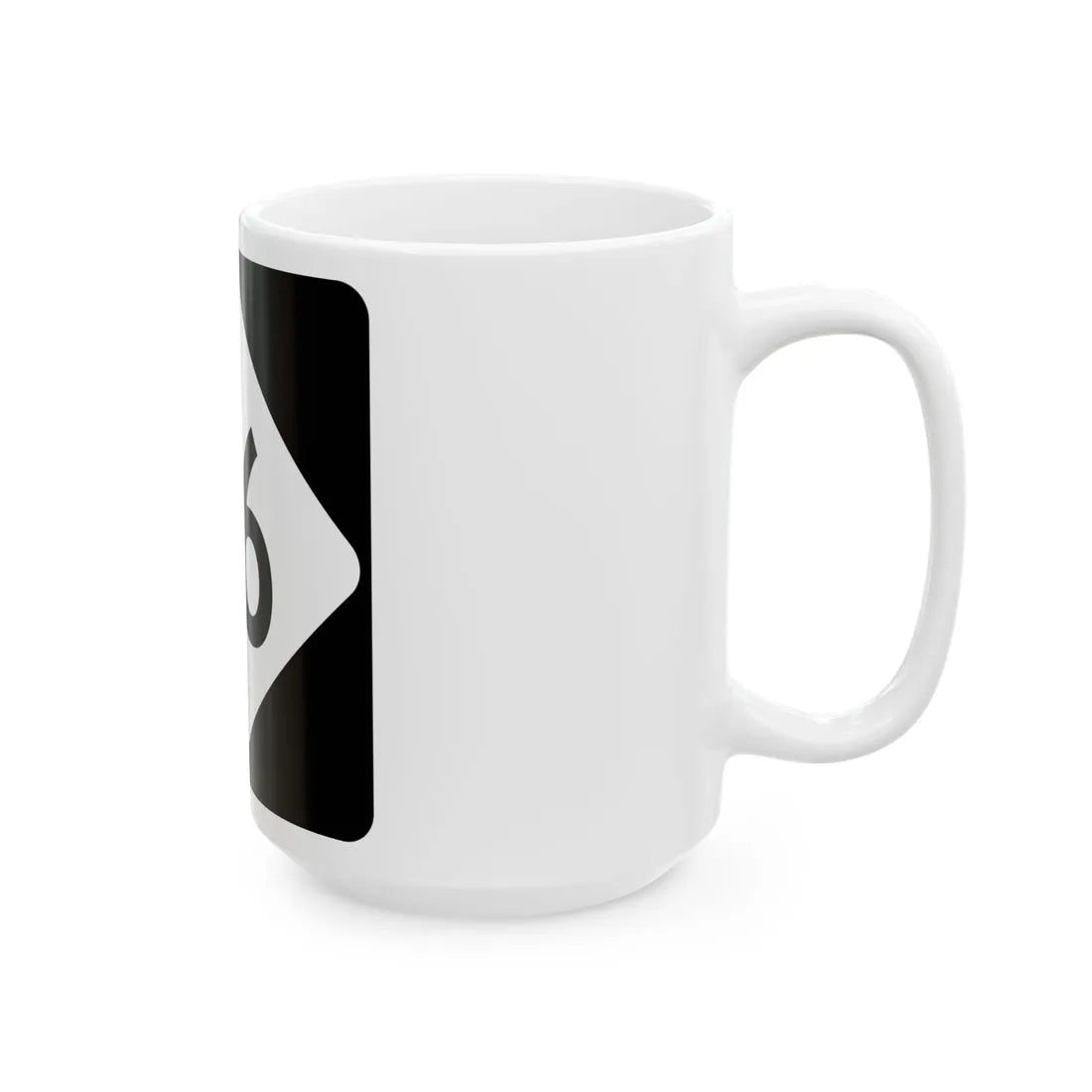 NC 46 (North Carolina) (Road Sign) White Coffee Mug - Go Mug Yourself