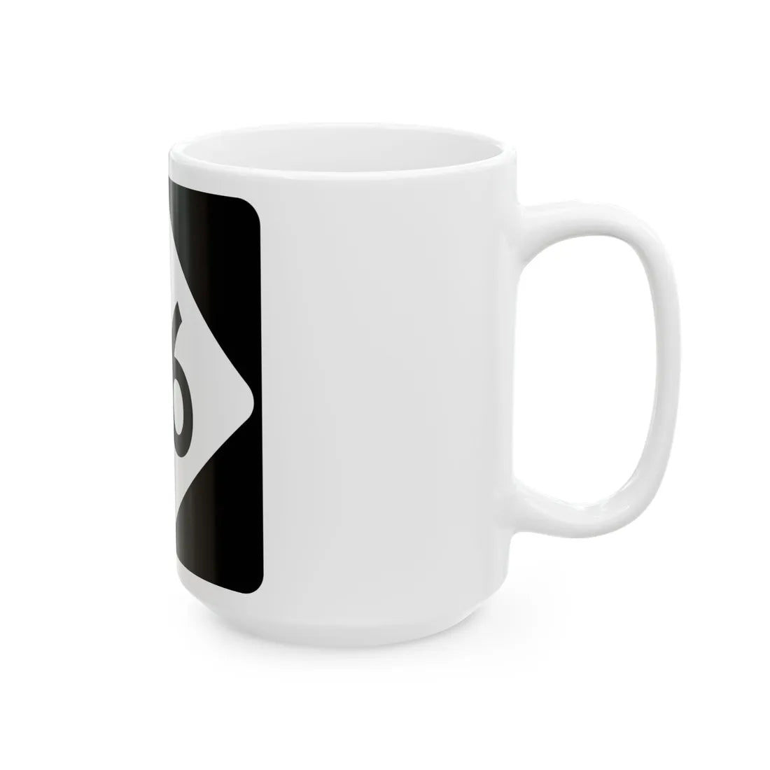 NC 66 (North Carolina) (Road Sign) White Coffee Mug - Go Mug Yourself