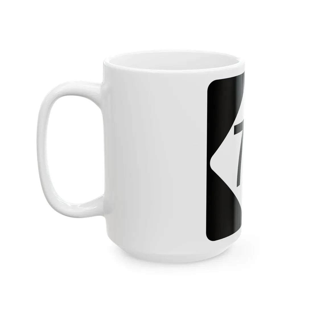 NC 70 (North Carolina) (Road Sign) White Coffee Mug - Go Mug Yourself
