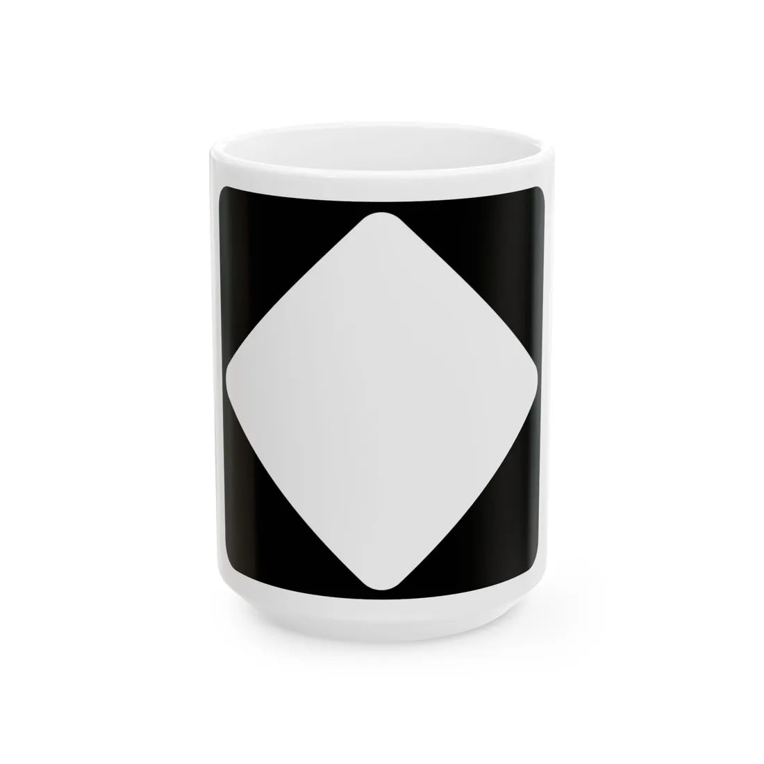 NC blank (North Carolina) (Road Sign) White Coffee Mug 15oz - Go Mug Yourself