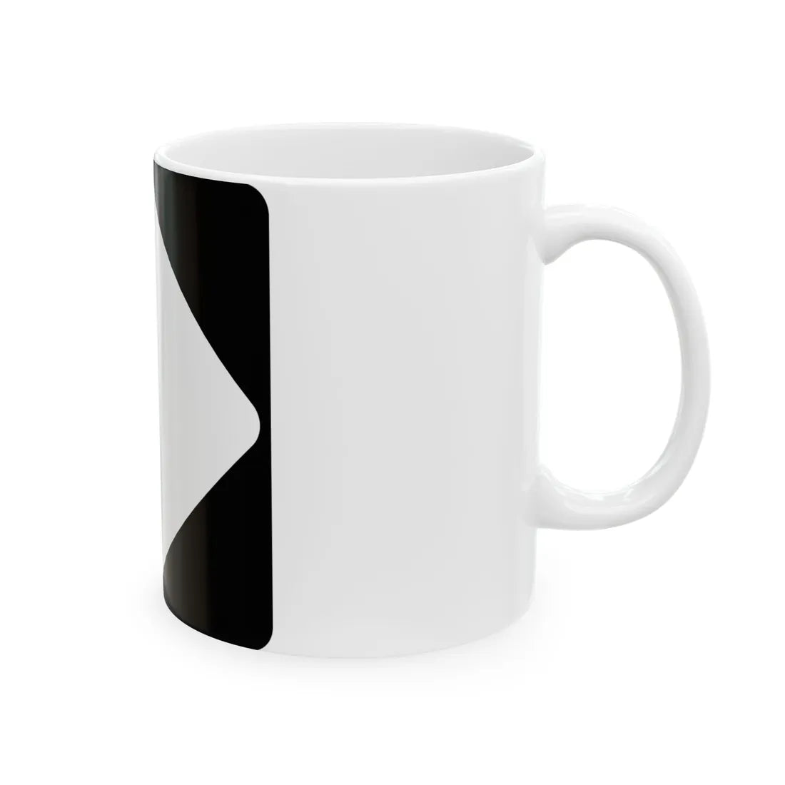 NC blank (North Carolina) (Road Sign) White Coffee Mug - Go Mug Yourself
