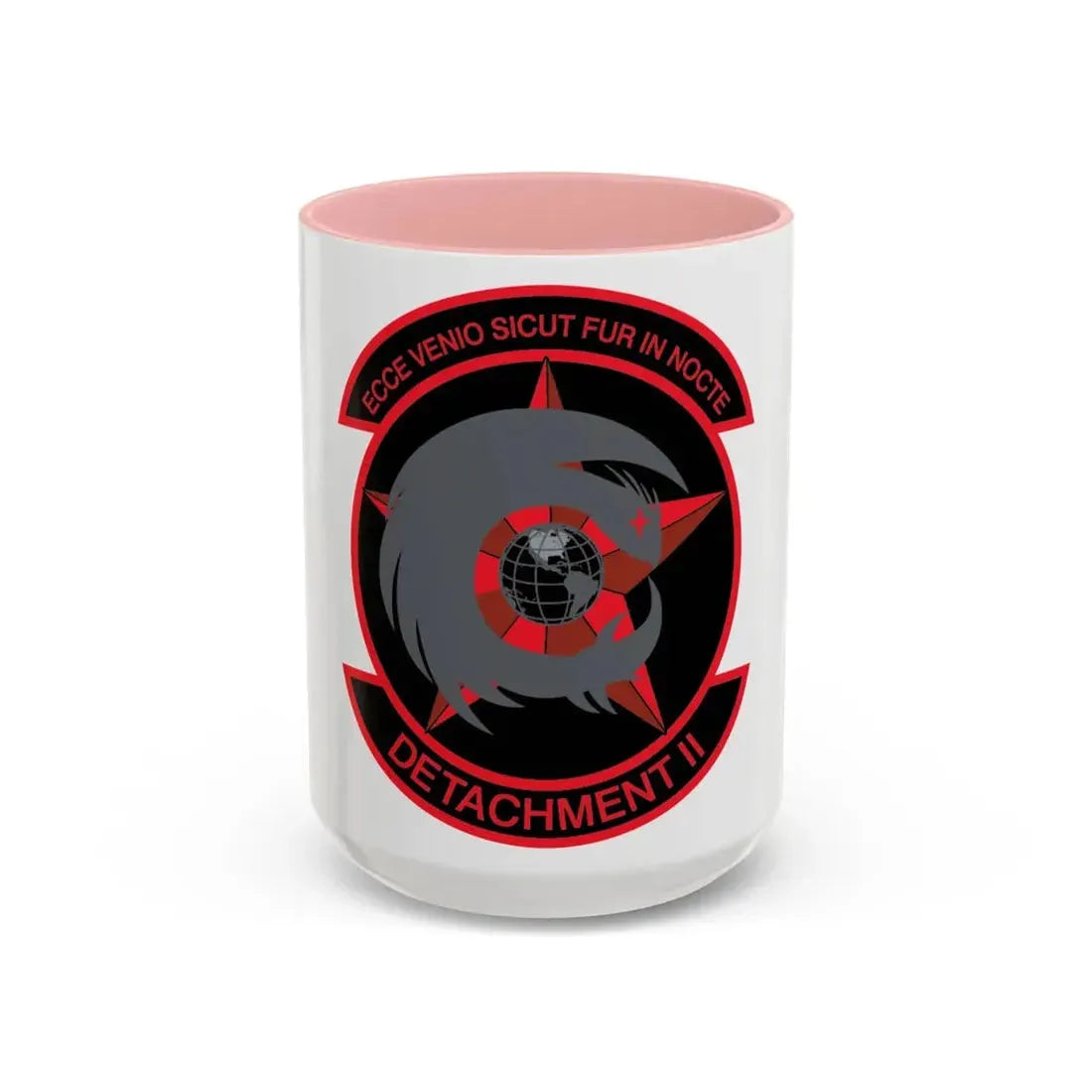 NCOIC Detachment 2 (U.S. Air Force) Accent Coffee Mug 15oz Pink - Go Mug Yourself