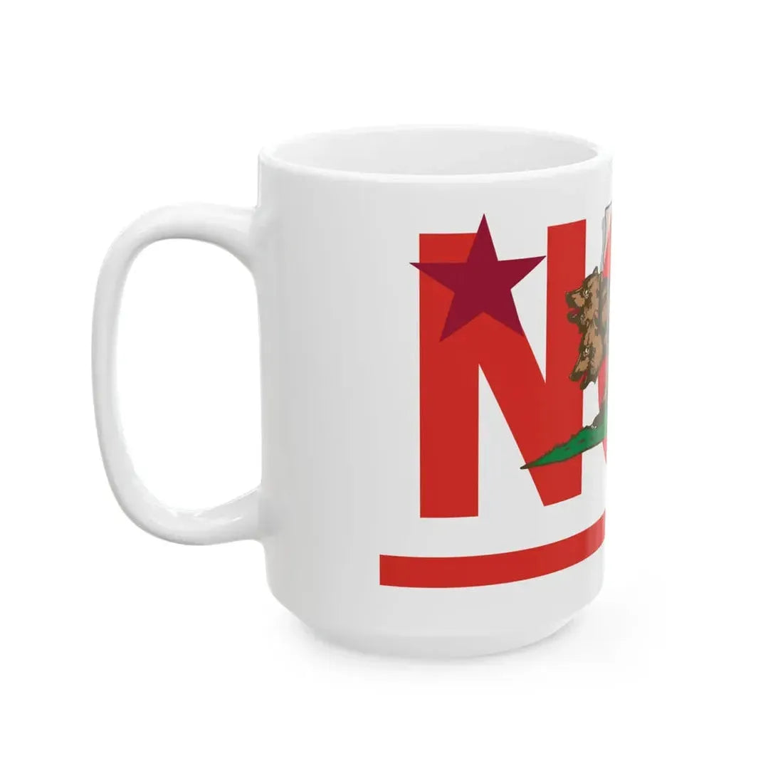 NCR Flag Fallout 2 (United States) White Coffee Mug - Go Mug Yourself