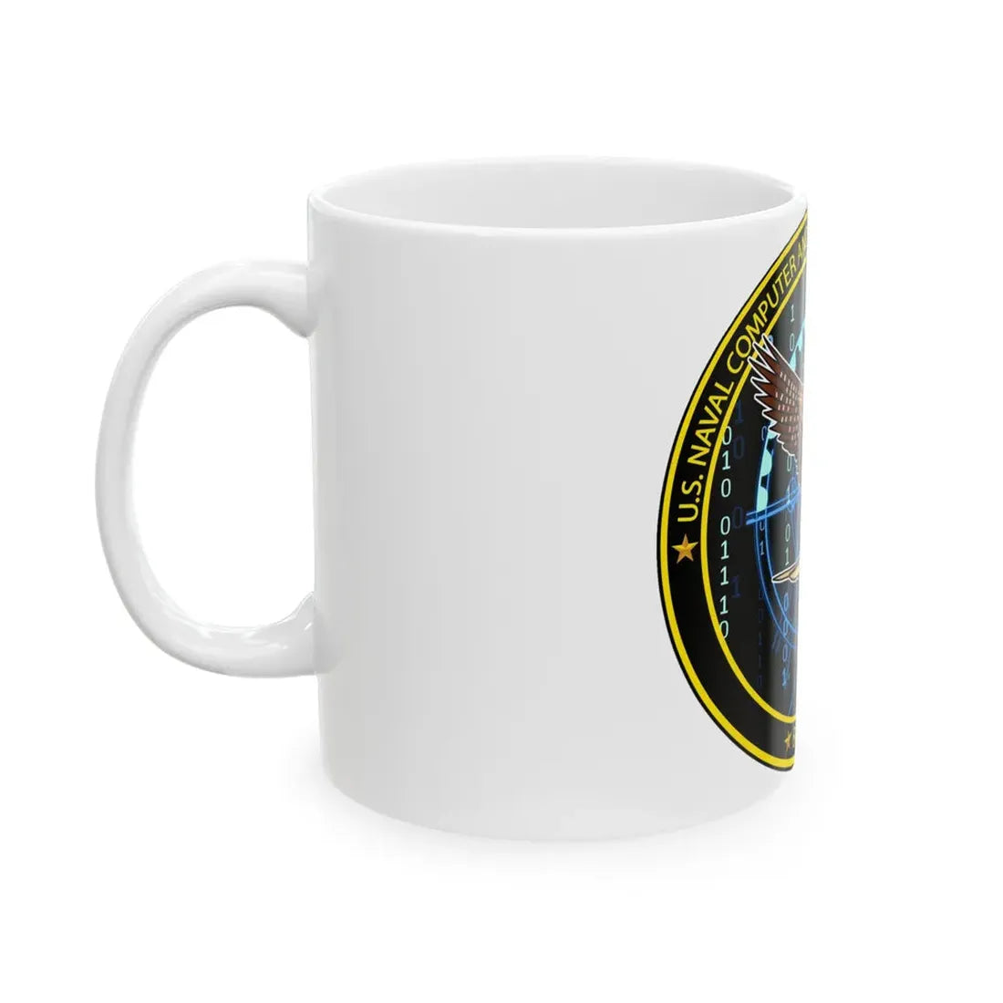 NCTS Bahrain (U.S. Navy) White Coffee Mug - Go Mug Yourself