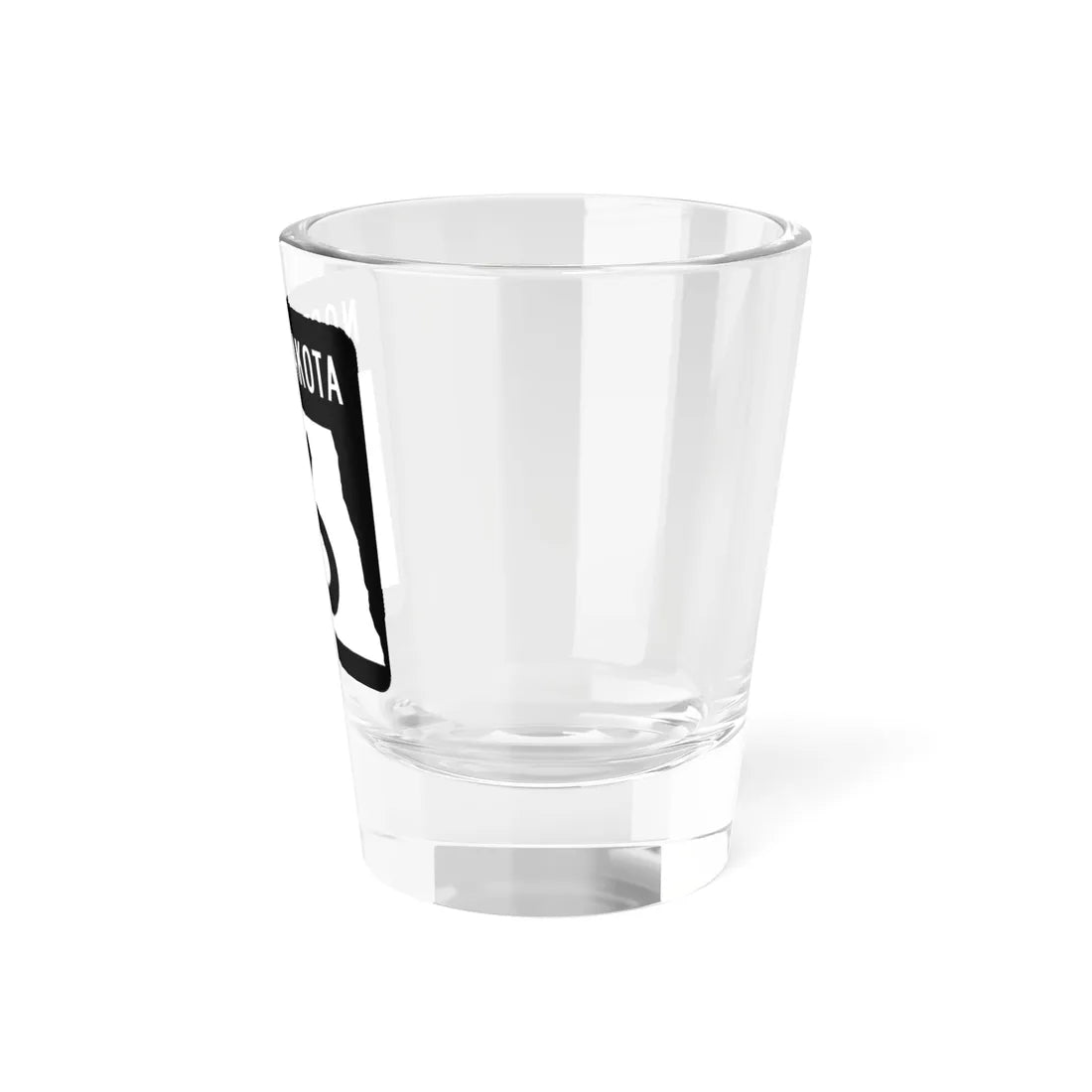 ND-16 2015 (North Dakota) (Road Sign) Shot Glass 1.5oz - Go Mug Yourself