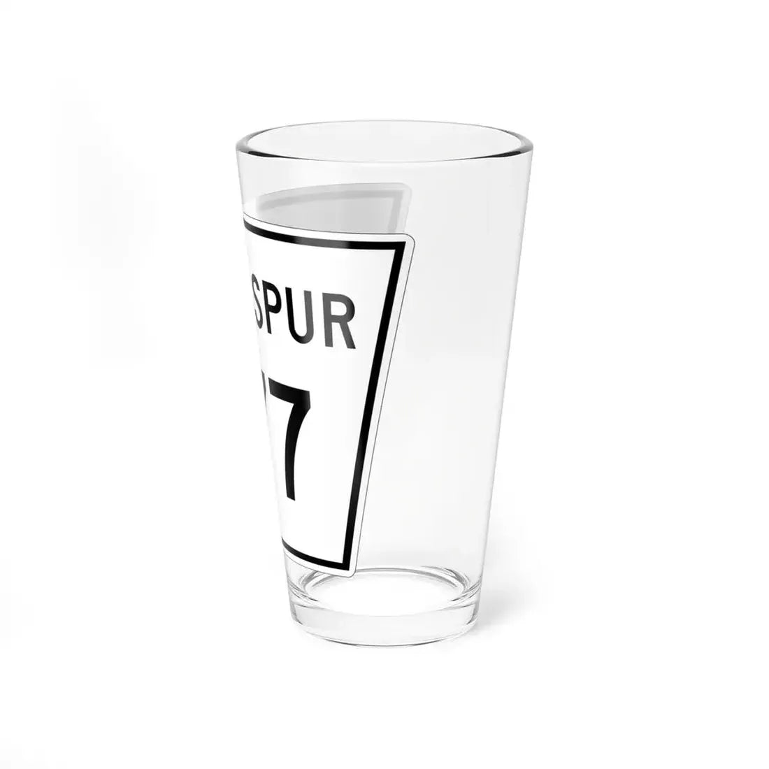 Nebraska State Spur 477 (Nebraska) (Road Sign) Pint Glss 16oz - Go Mug Yourself