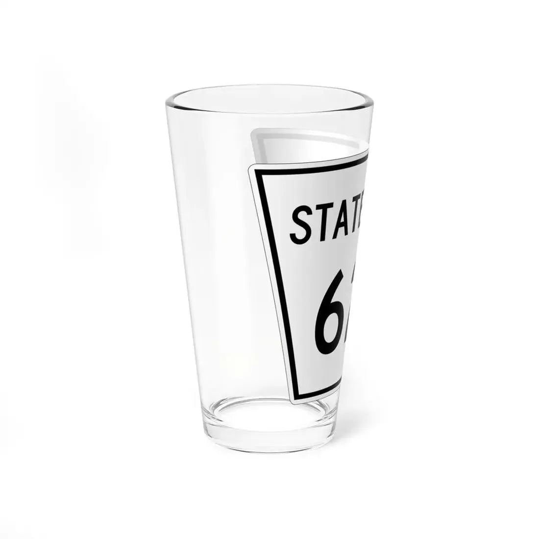 Nebraska State Spur 620 (Nebraska) (Road Sign) Pint Glss 16oz - Go Mug Yourself