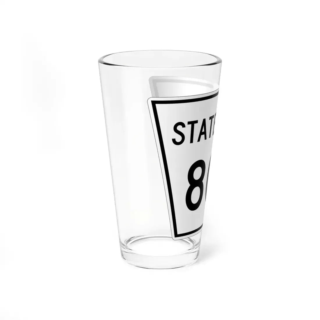 Nebraska State Spur 806 (Nebraska) (Road Sign) Pint Glss 16oz - Go Mug Yourself