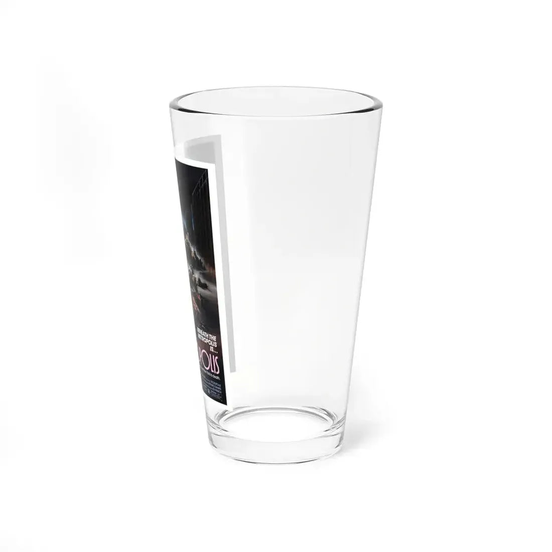 NECROPOLIS 1986 Movie Poster - Pint Glass 16oz - Go Mug Yourself