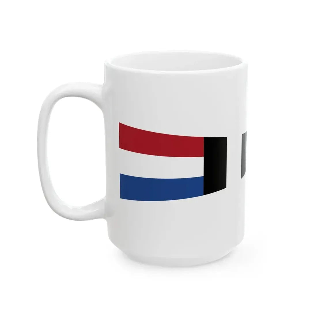 Nederlands 3e District Loodswezen (Netherlands) White Coffee Mug - Go Mug Yourself