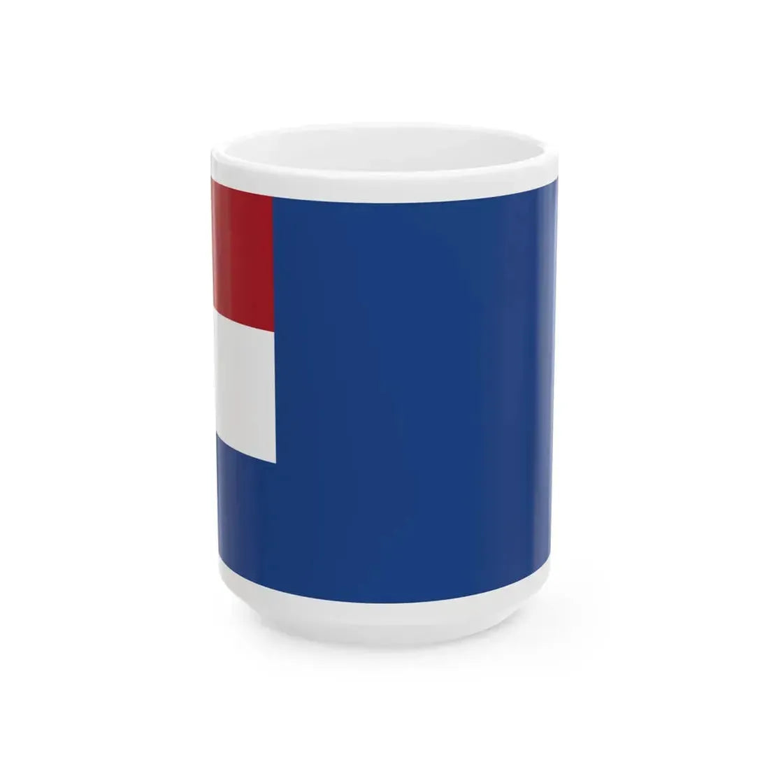 Nederlands 6e District Loodswezen (Netherlands) White Coffee Mug 15oz - Go Mug Yourself