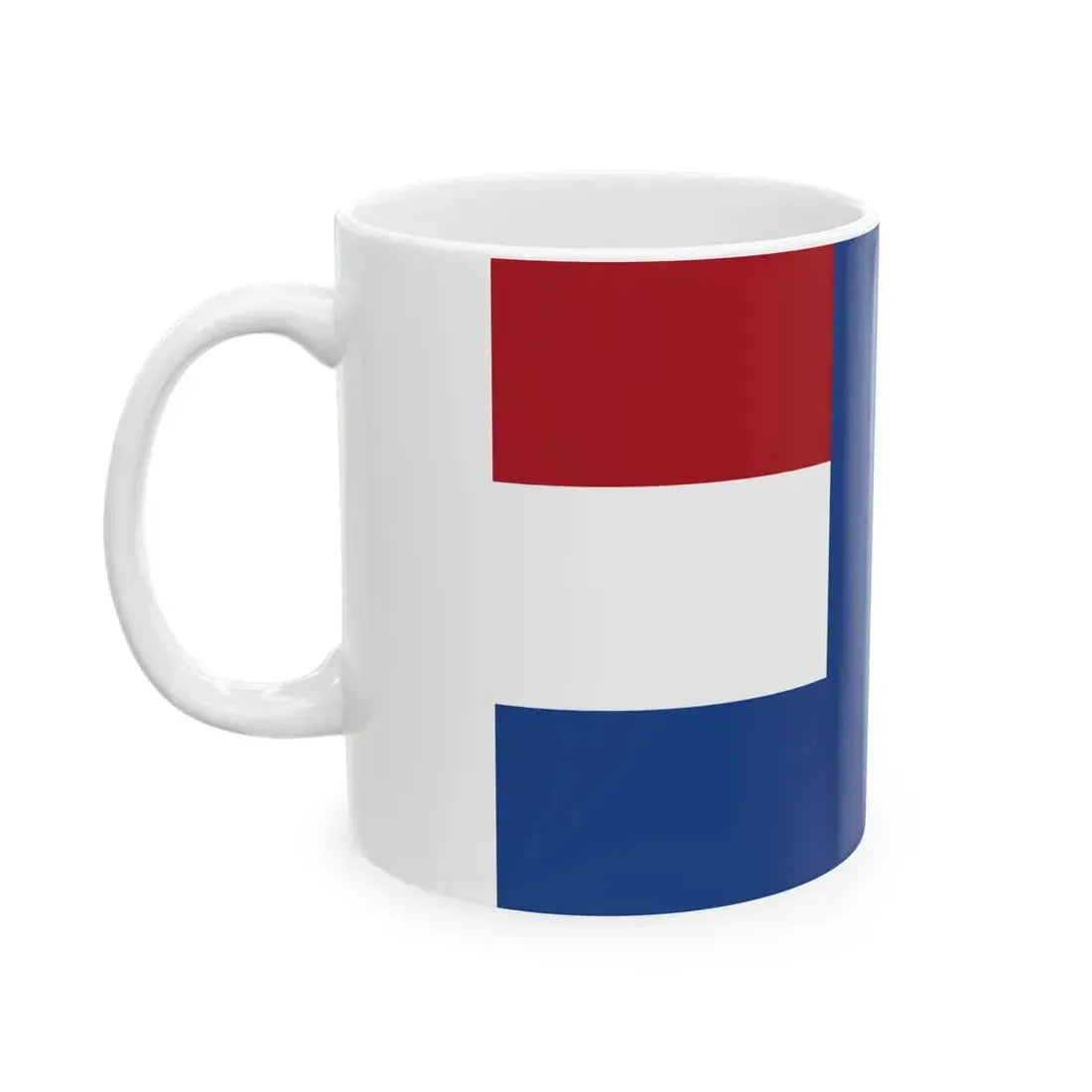 Nederlands 6e District Loodswezen (Netherlands) White Coffee Mug - Go Mug Yourself