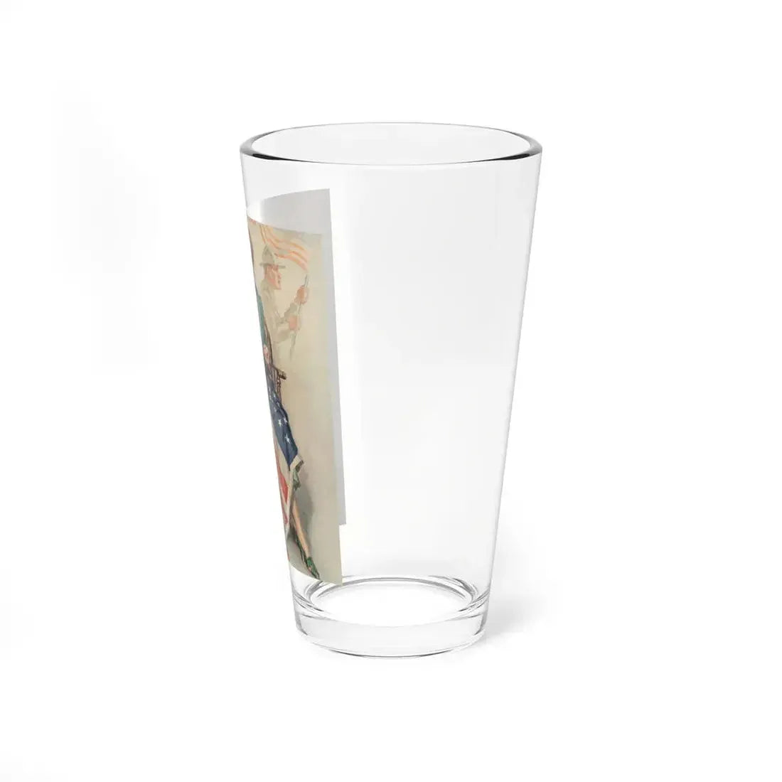 Needlework, poster illustration (1), circa 1940 (Magazine Illustration) Pint Glass 16oz - Go Mug Yourself