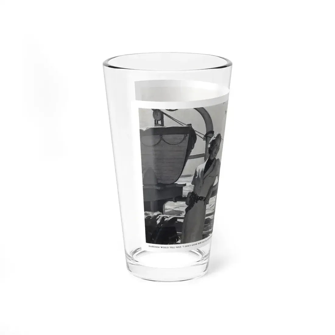 Neighbor to the Sky (2), Redbook, December 1936 (Magazine Illustration) Pint Glass 16oz - Go Mug Yourself