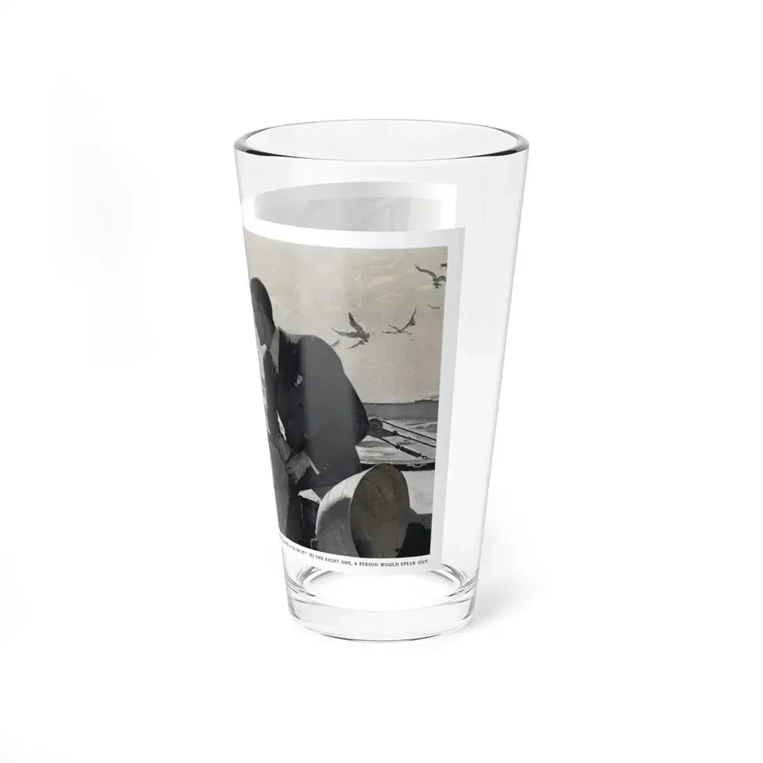 Neighbor to the Sky (2), Redbook, December 1936 (Magazine Illustration) Pint Glass 16oz - Go Mug Yourself