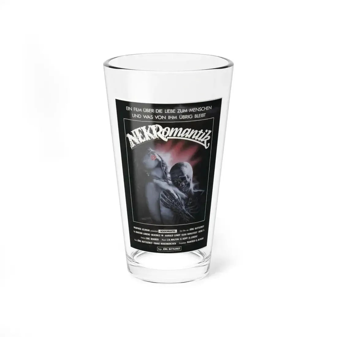 NEKROMANTIK 1988 Movie Poster - Pint Glass 16oz 16oz - Go Mug Yourself