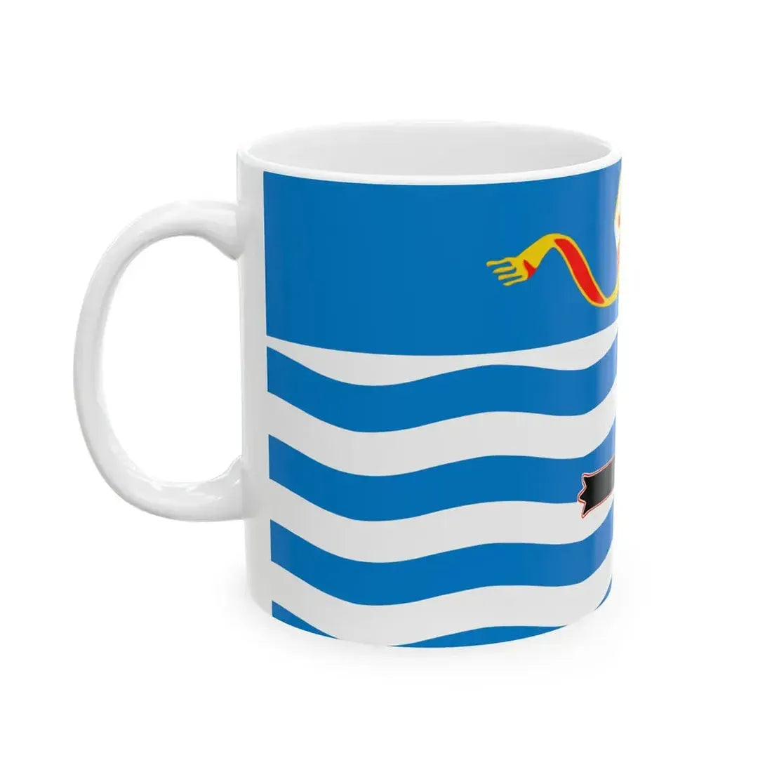 Nelson flag (New Zealand) White Coffee Mug - Go Mug Yourself