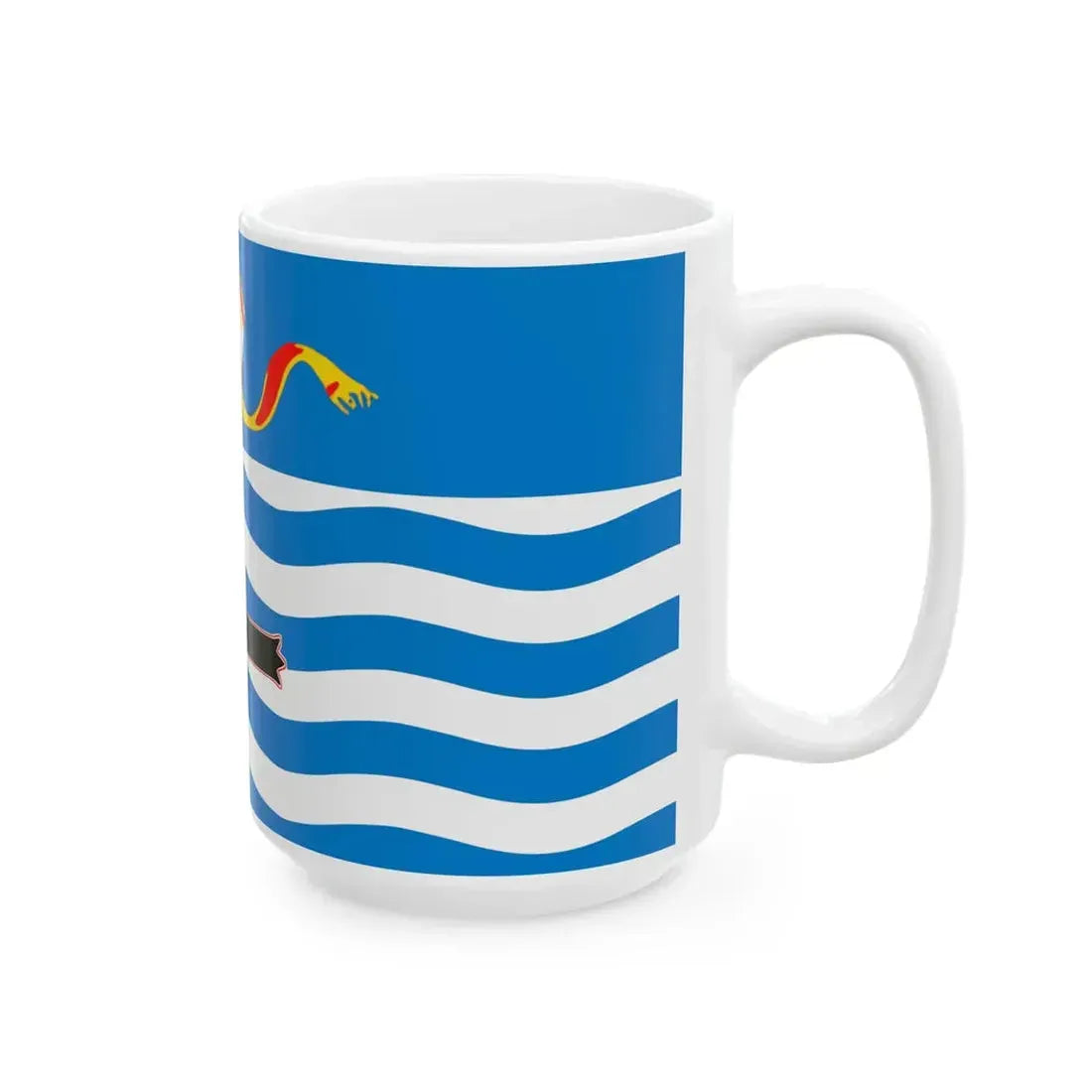 Nelson flag (New Zealand) White Coffee Mug - Go Mug Yourself