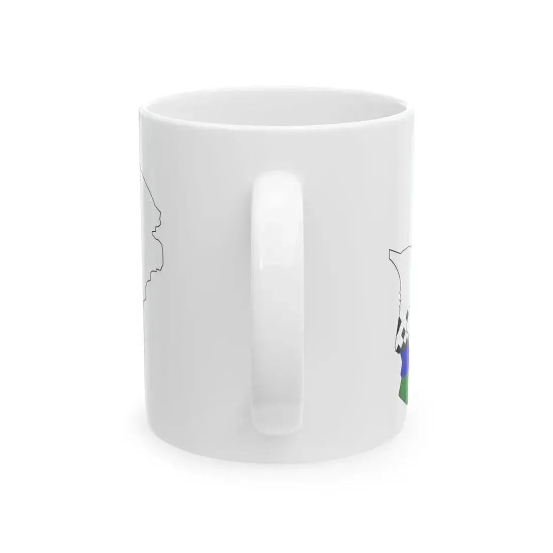 Nenets-geo-stub (Russia) White Coffee Mug - Go Mug Yourself