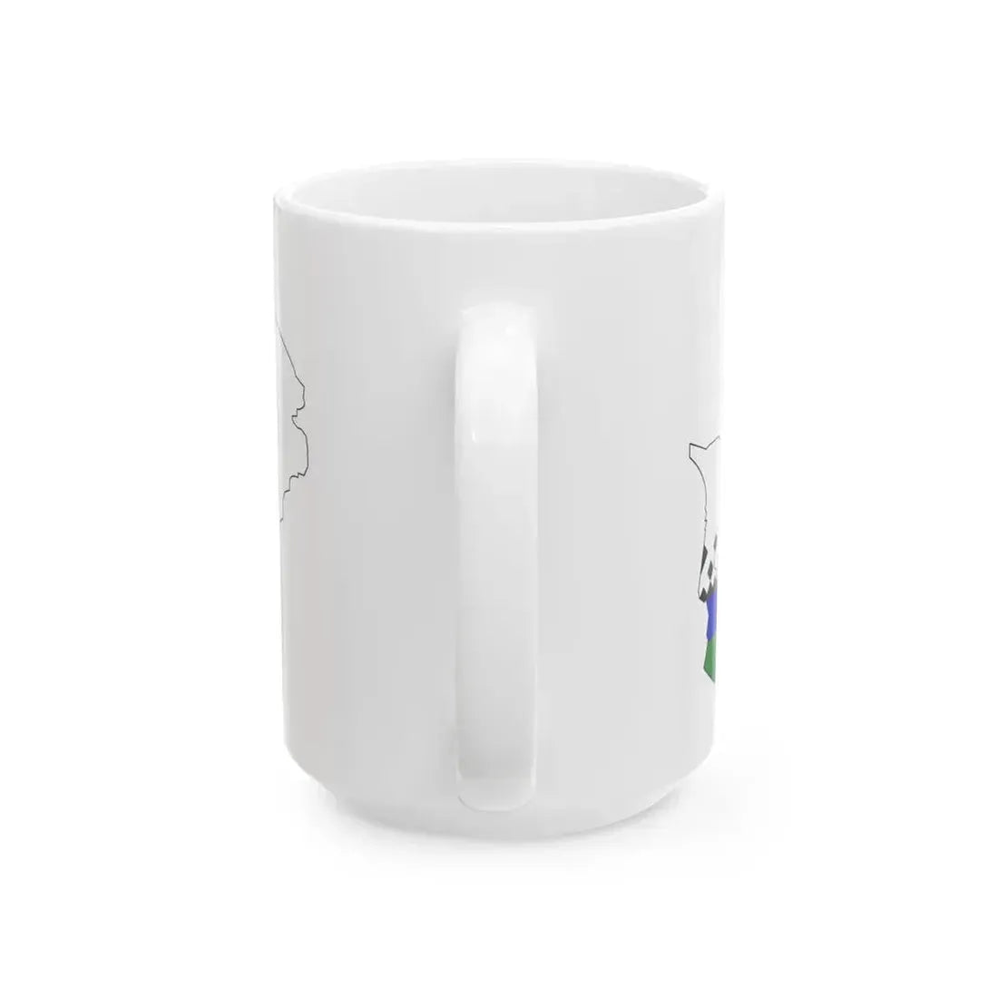 Nenets-geo-stub (Russia) White Coffee Mug - Go Mug Yourself