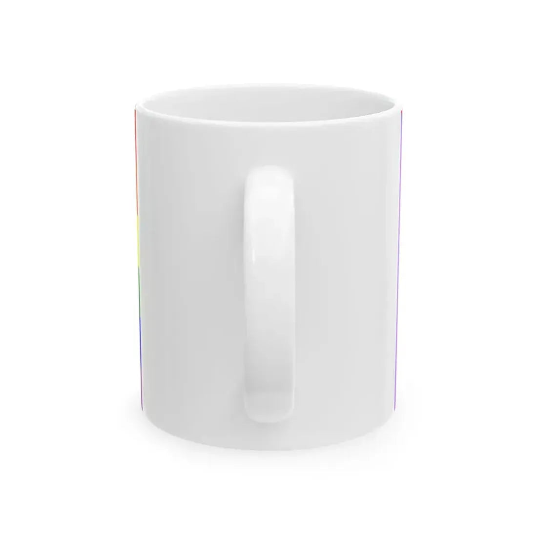 Nepal Bisexual Rainbow Flag (Nepal) White Coffee Mug - Go Mug Yourself