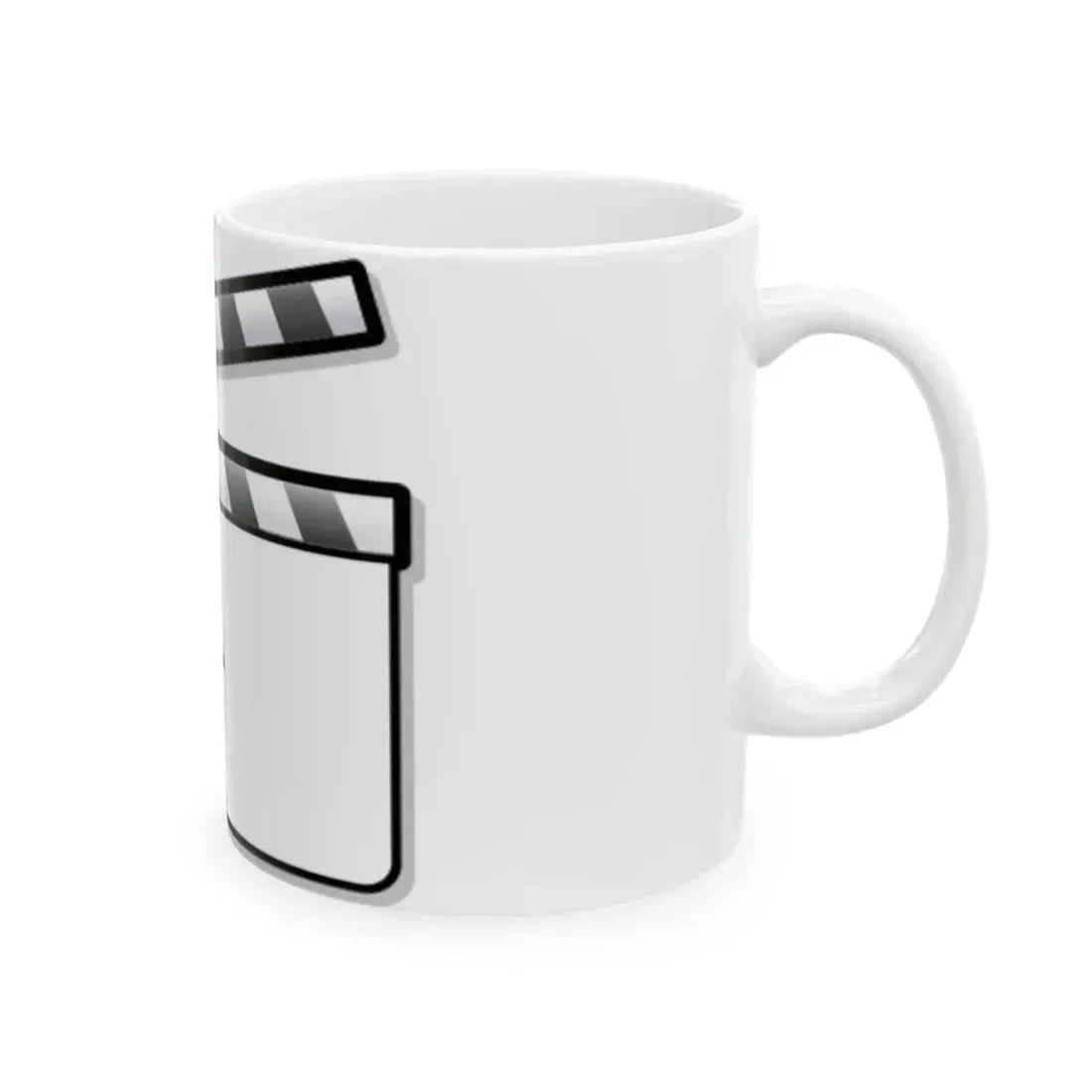 Nepal film clapperboard (Nepal) White Coffee Mug - Go Mug Yourself