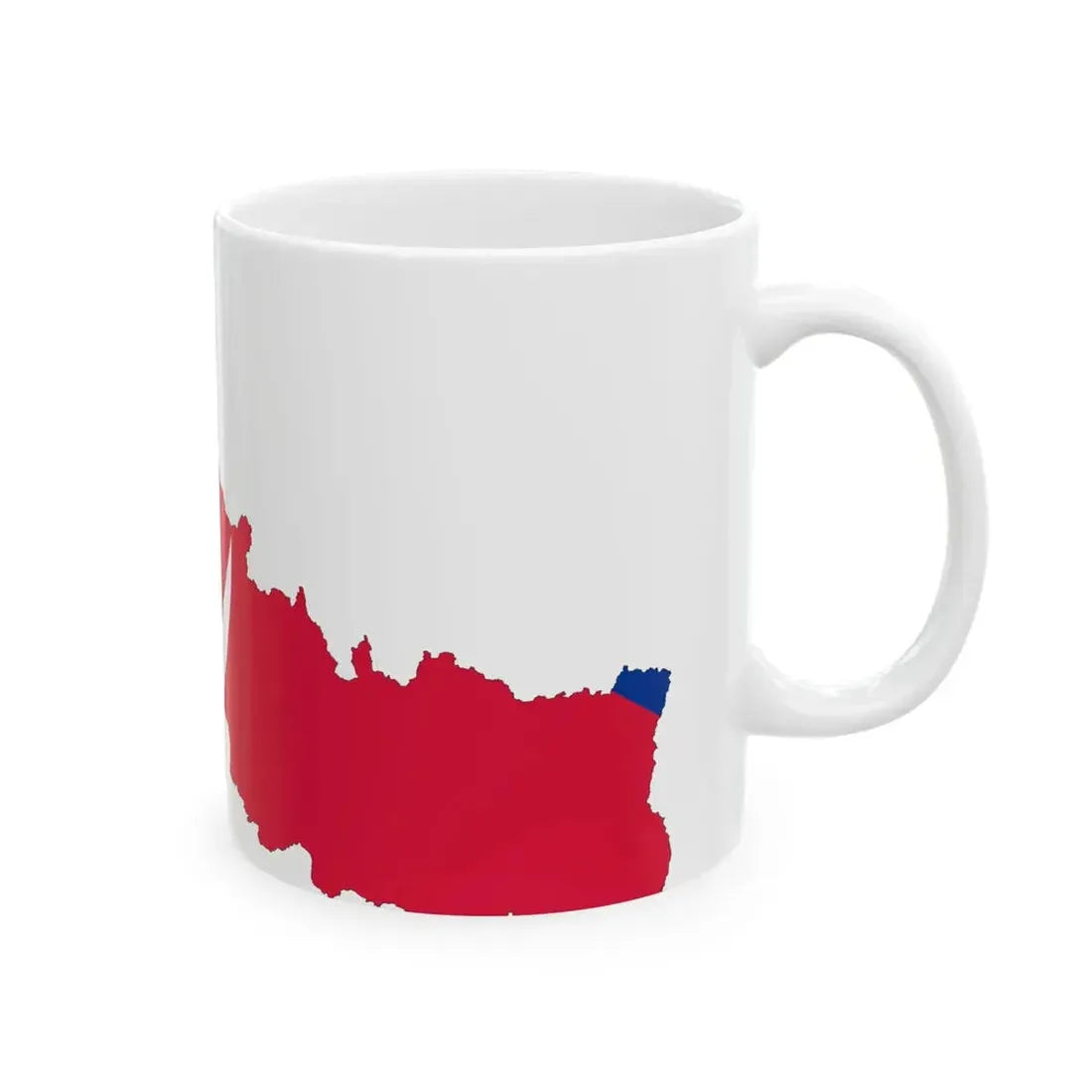 Nepal-Flagmap (Nepal) White Coffee Mug - Go Mug Yourself
