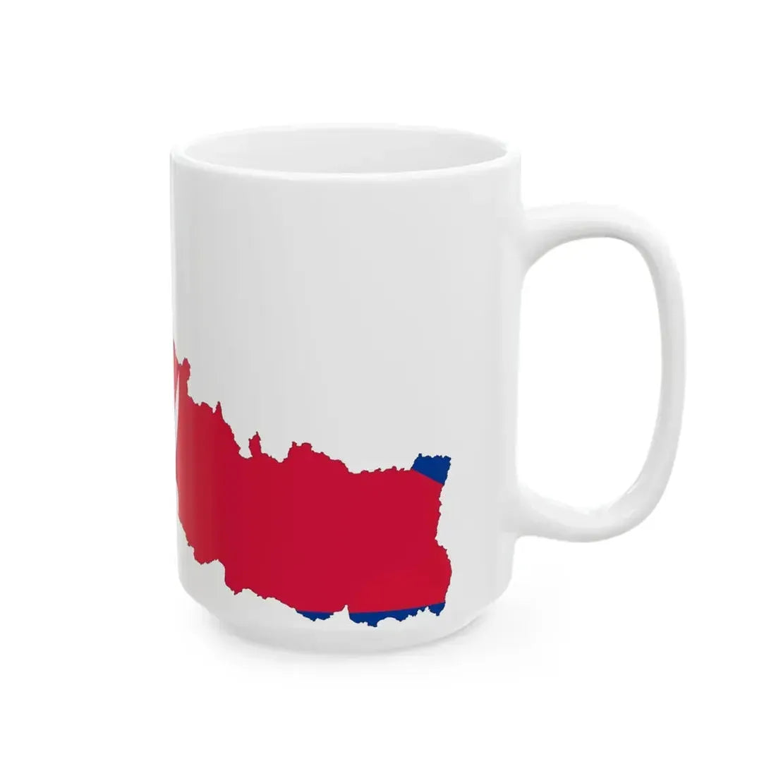 Nepal-Flagmap (Nepal) White Coffee Mug - Go Mug Yourself