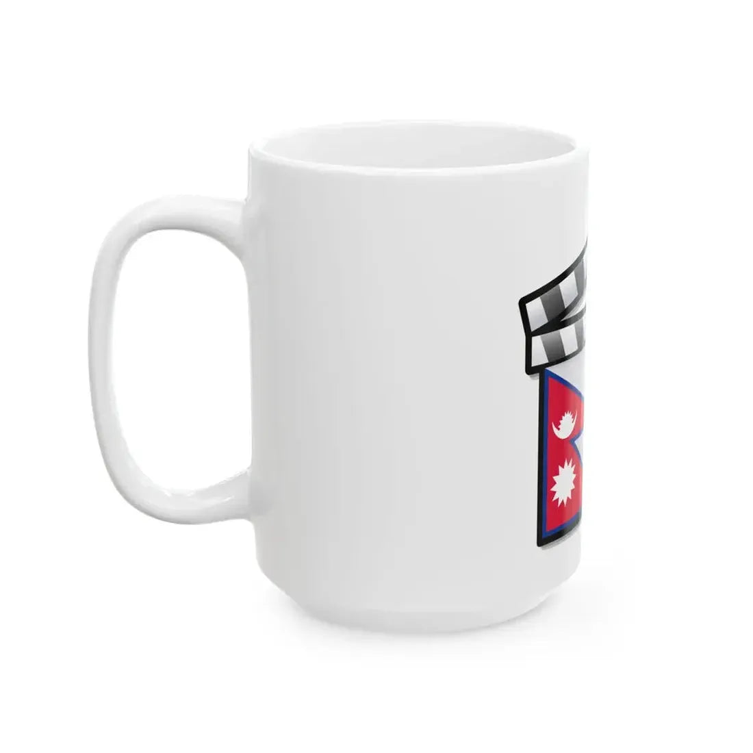 Nepali Cinema (Nepal) White Coffee Mug - Go Mug Yourself